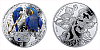2014 - 1 $ Niue - Ara Hyacintový (Hyacinth Macaw) 
