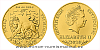 Zlatá pětiuncová investiční mince Český lev 2020